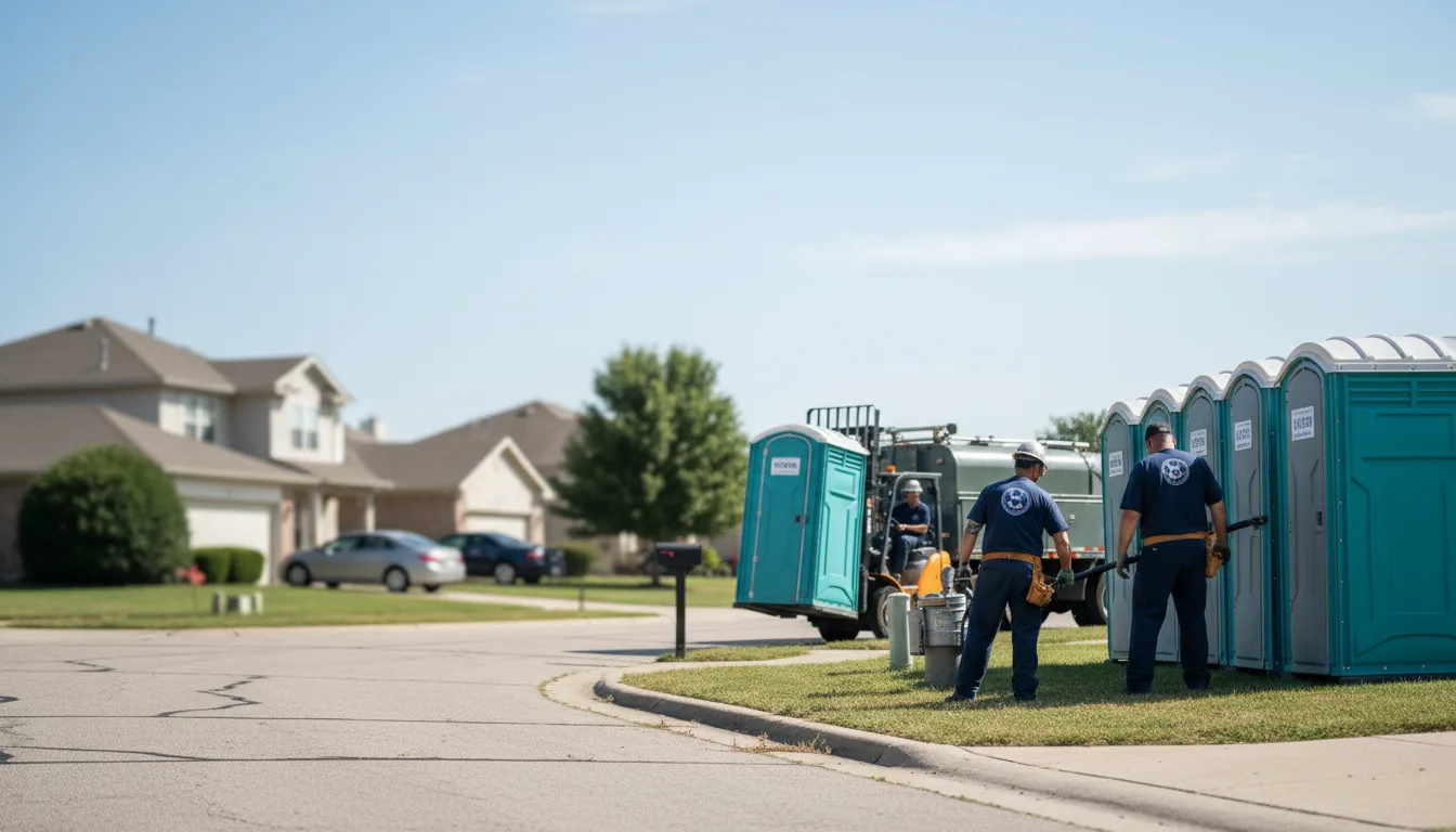 Porta Potty Rental in Wynnewood, OK near me